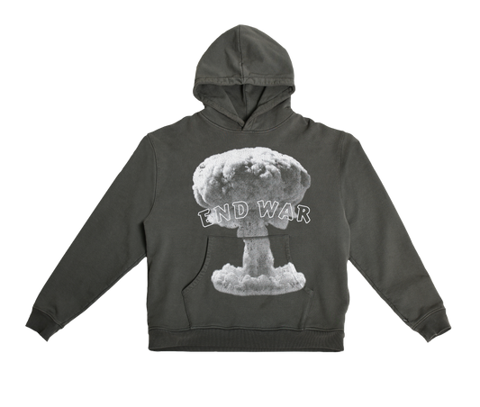 END WAR PULLOVER - GREY