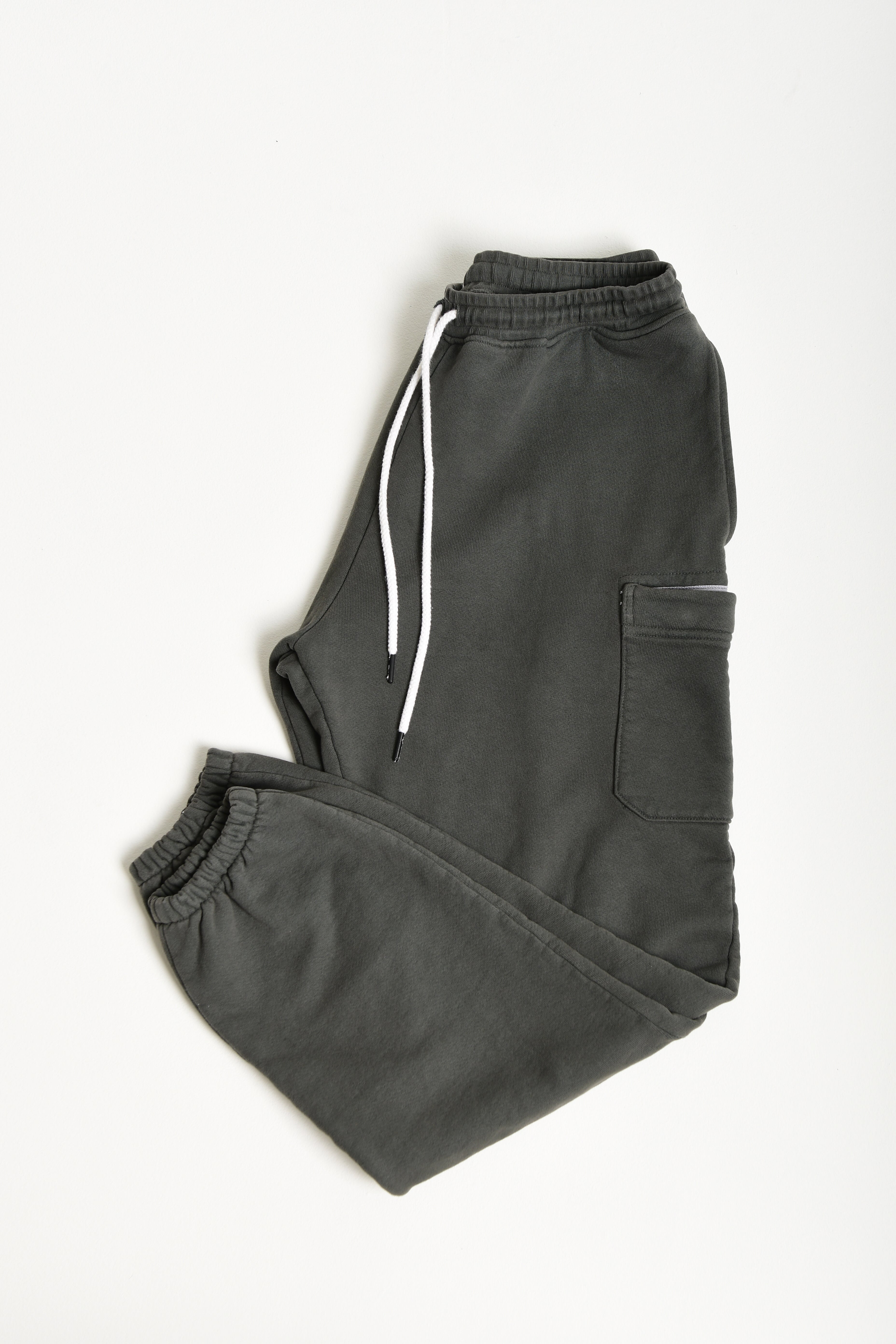 MULTI POCKET SWEAT PANTS - GREY – Dean Edriz